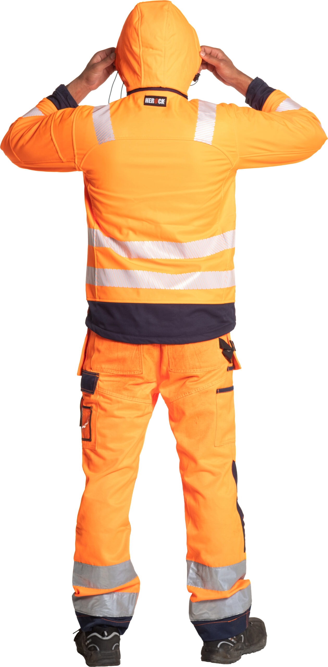 GREGOR HIGH VIZ SOFTSHELL JACKE – Bild 5