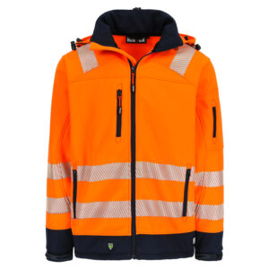 GREGOR HIGH VIZ SOFTSHELL JACKE