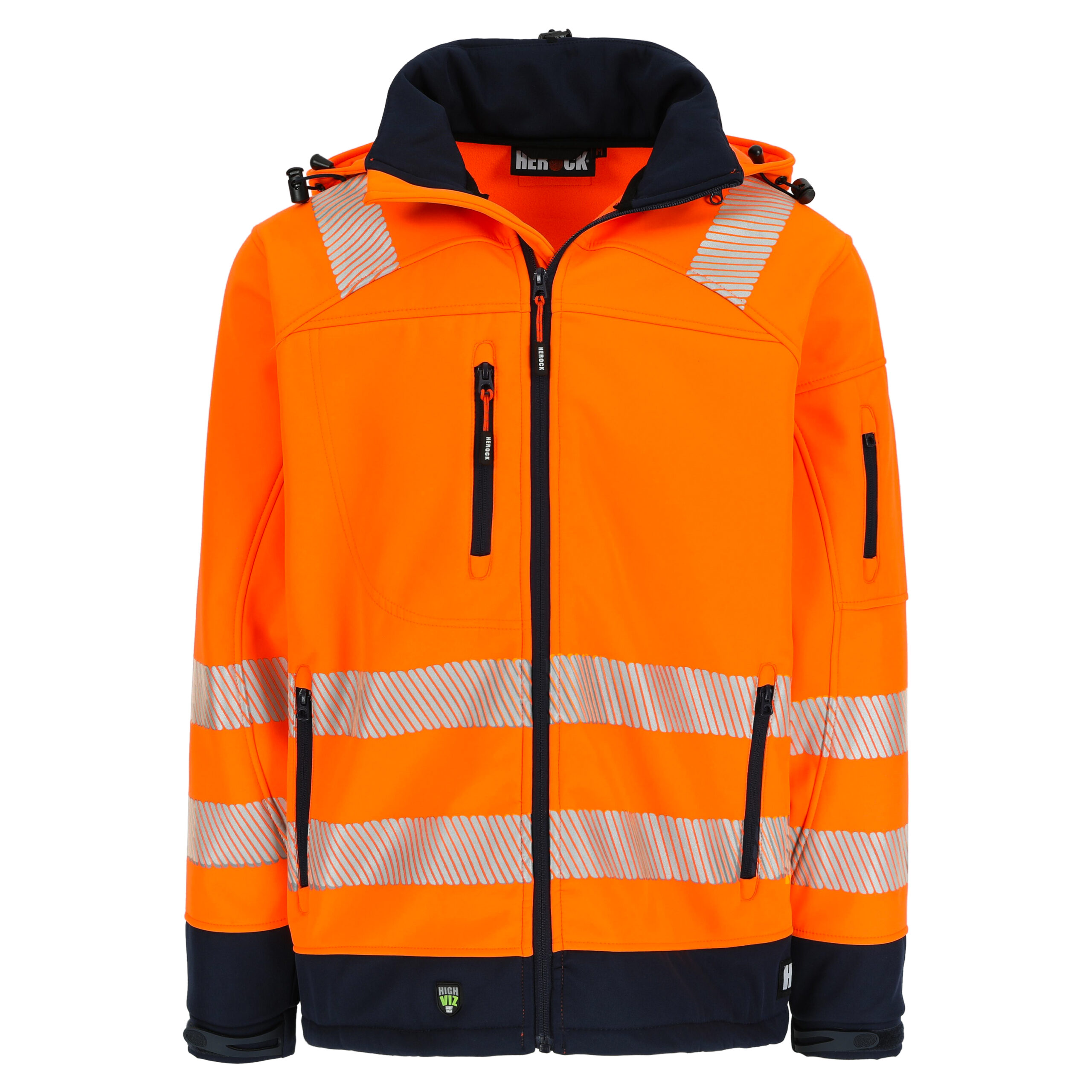 GREGOR HIGH VIZ SOFTSHELL JACKE