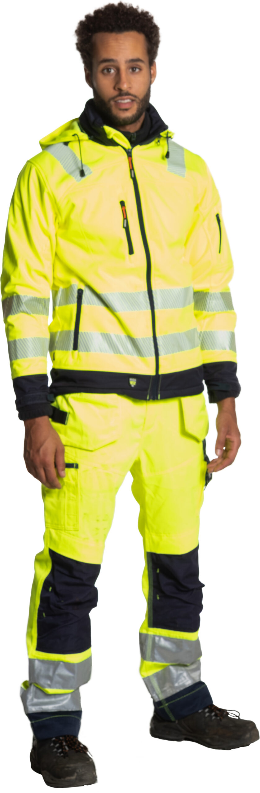 GREGOR HIGH VIZ SOFTSHELL JACKE – Bild 9