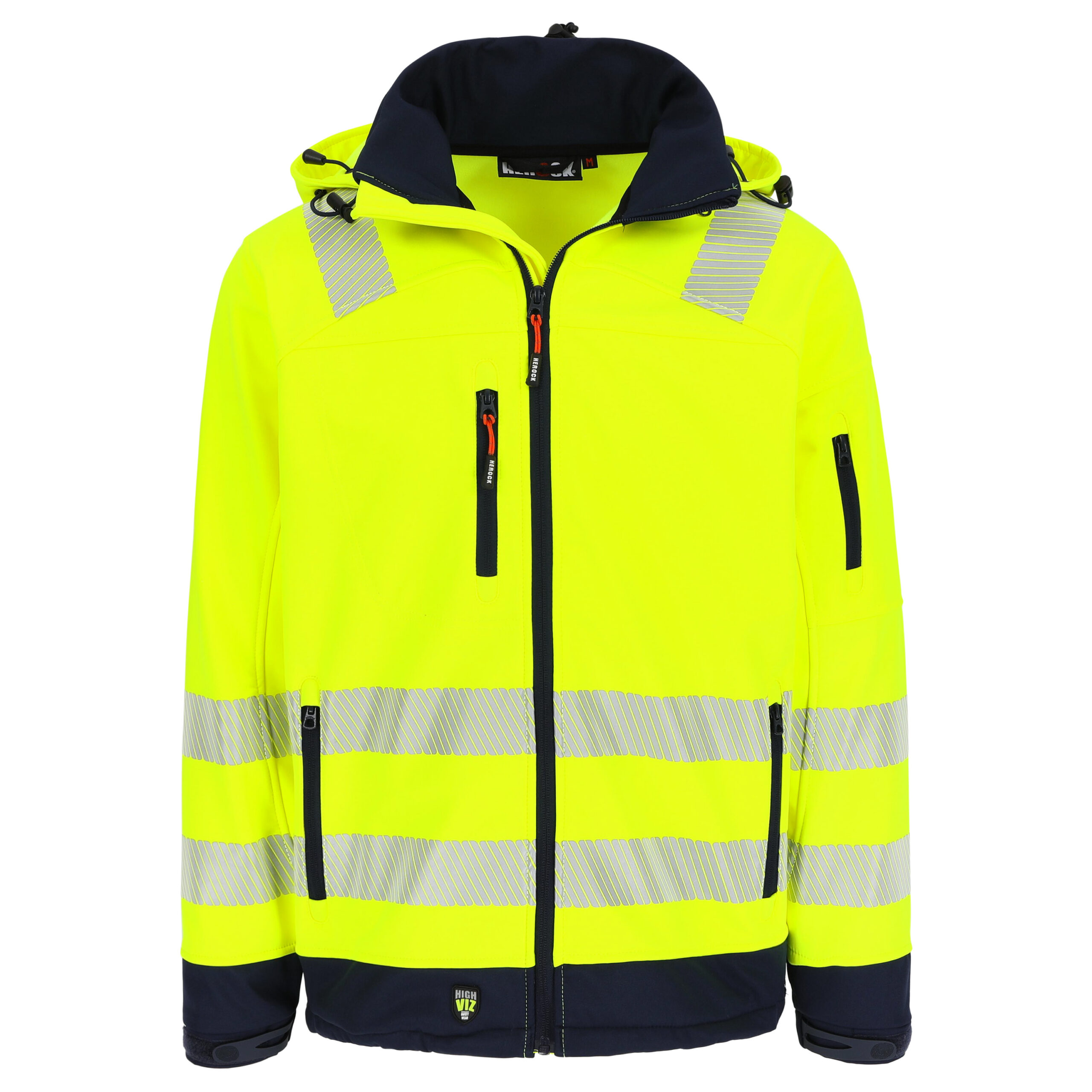 GREGOR HIGH VIZ SOFTSHELL JACKE – Bild 6