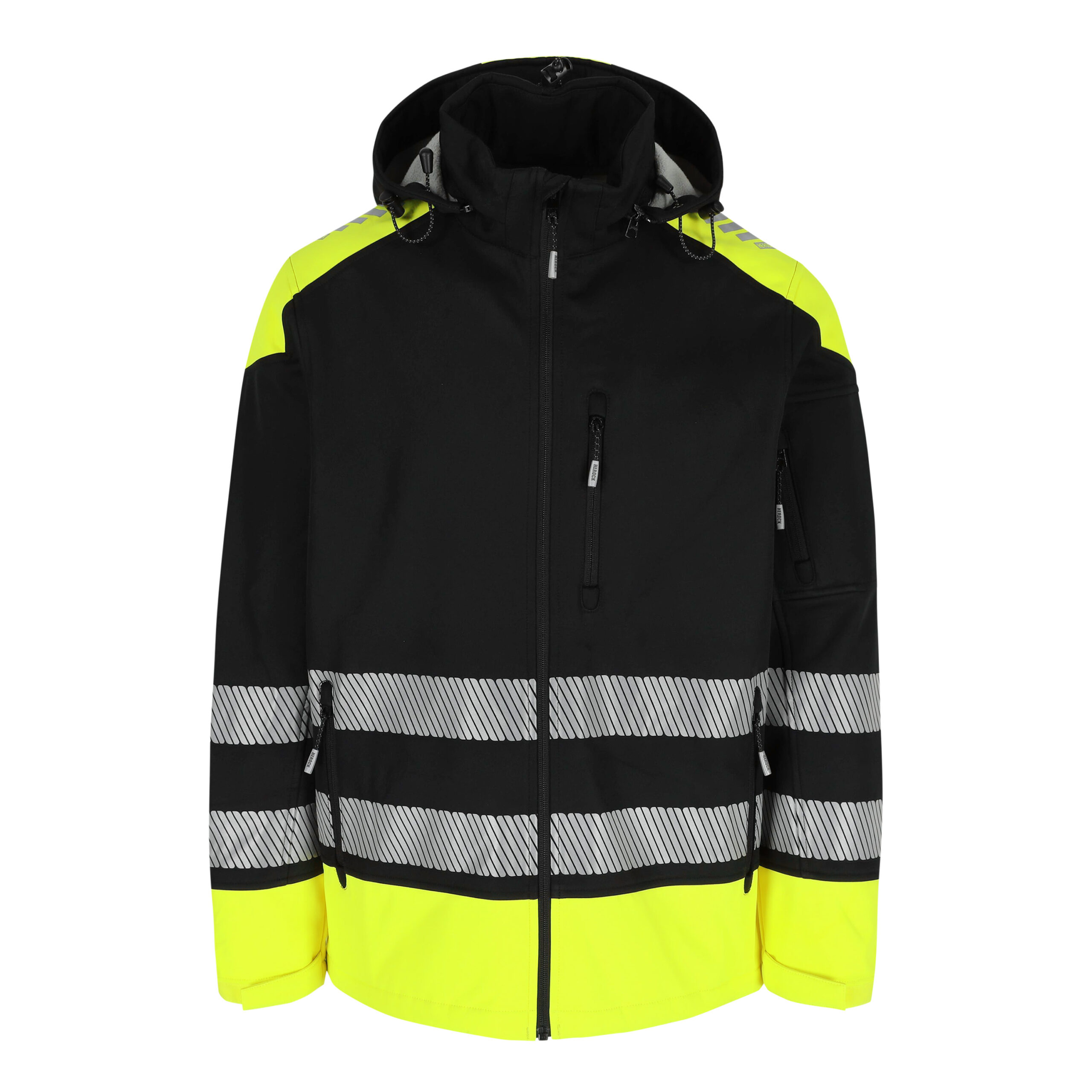 SOLAR HIGH VIZ SOFTSHELL JACKE