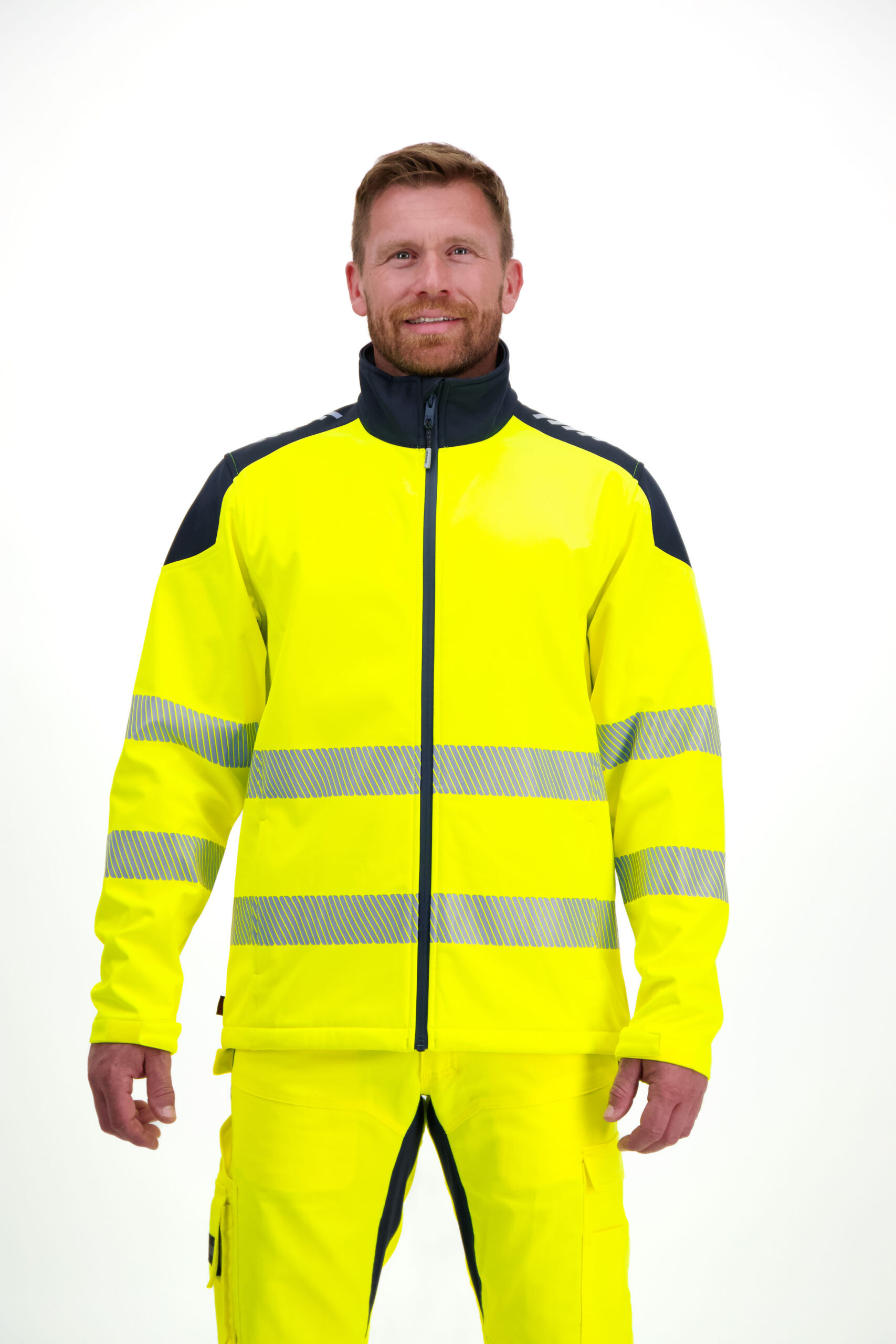 SIRIUS HIGH VIZ SOFTSHELL JACKE – Bild 7