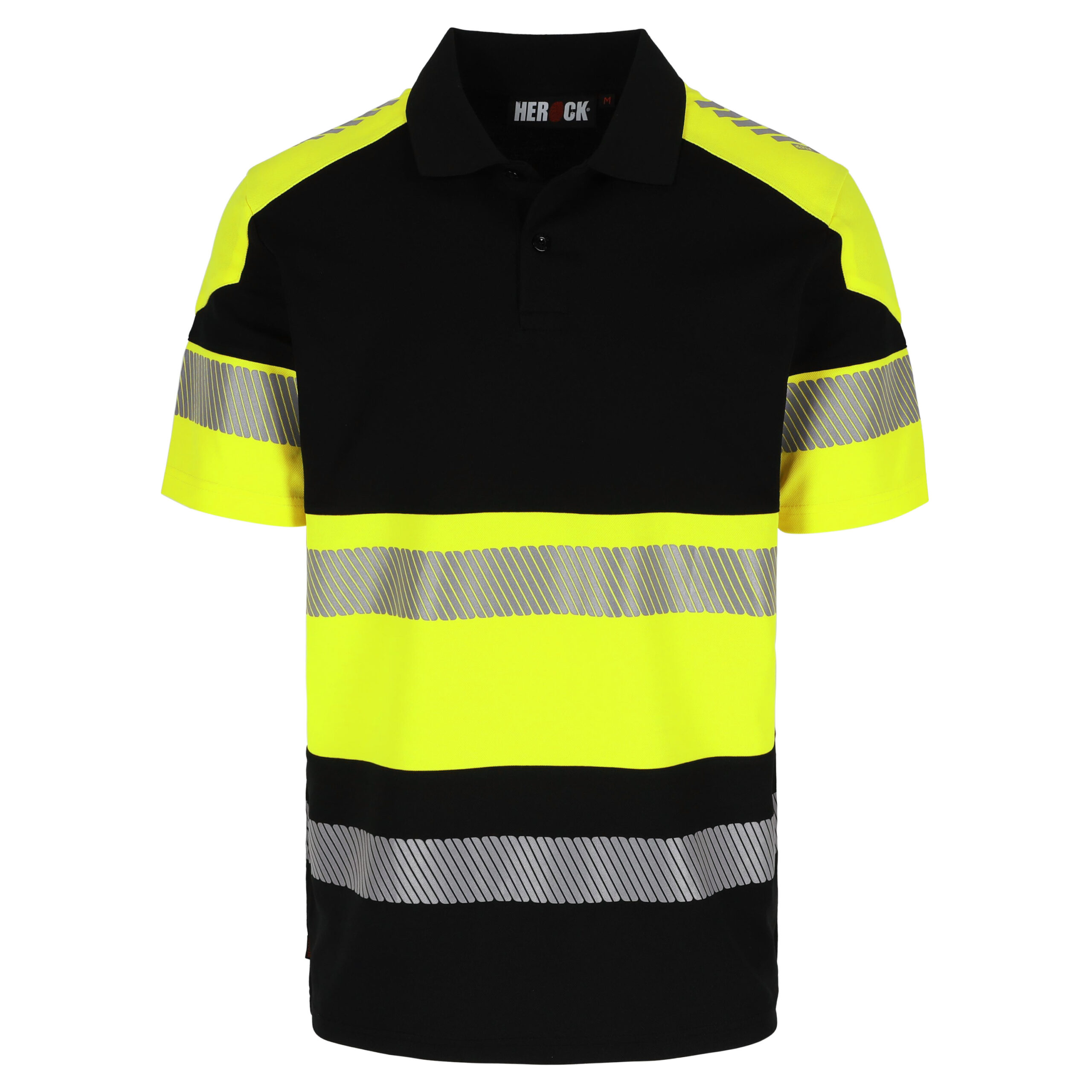 VEGA HIGH VIZ POLO KURZARM
